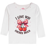 I Love You Cherry Much Long Sleeve Tee - Denny's