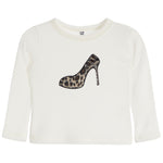 Leopard Shoe Thermal Tee - Denny's