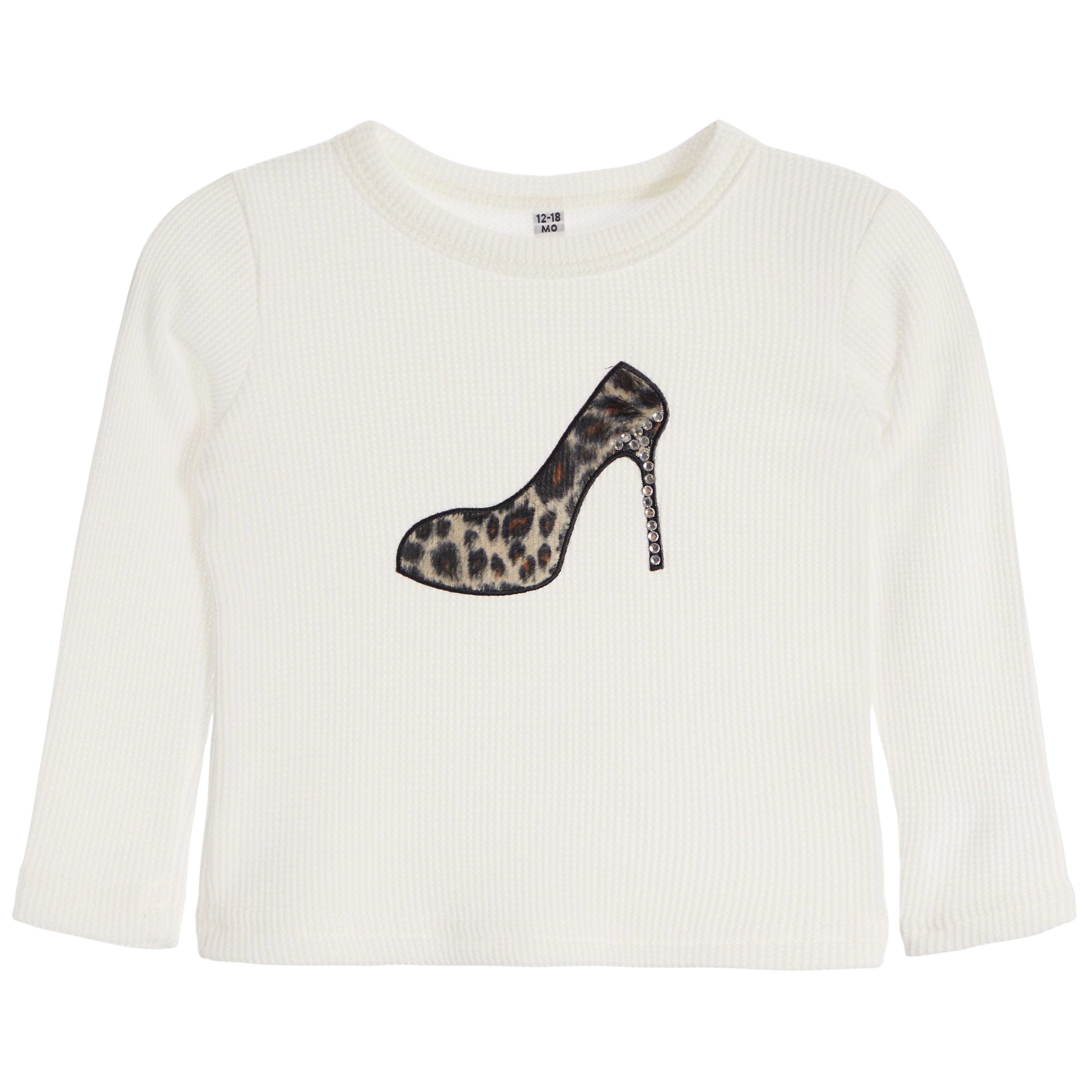 Leopard Shoe Thermal Tee - Denny's