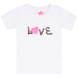 Heart Love Short Sleeve Tee - Denny's