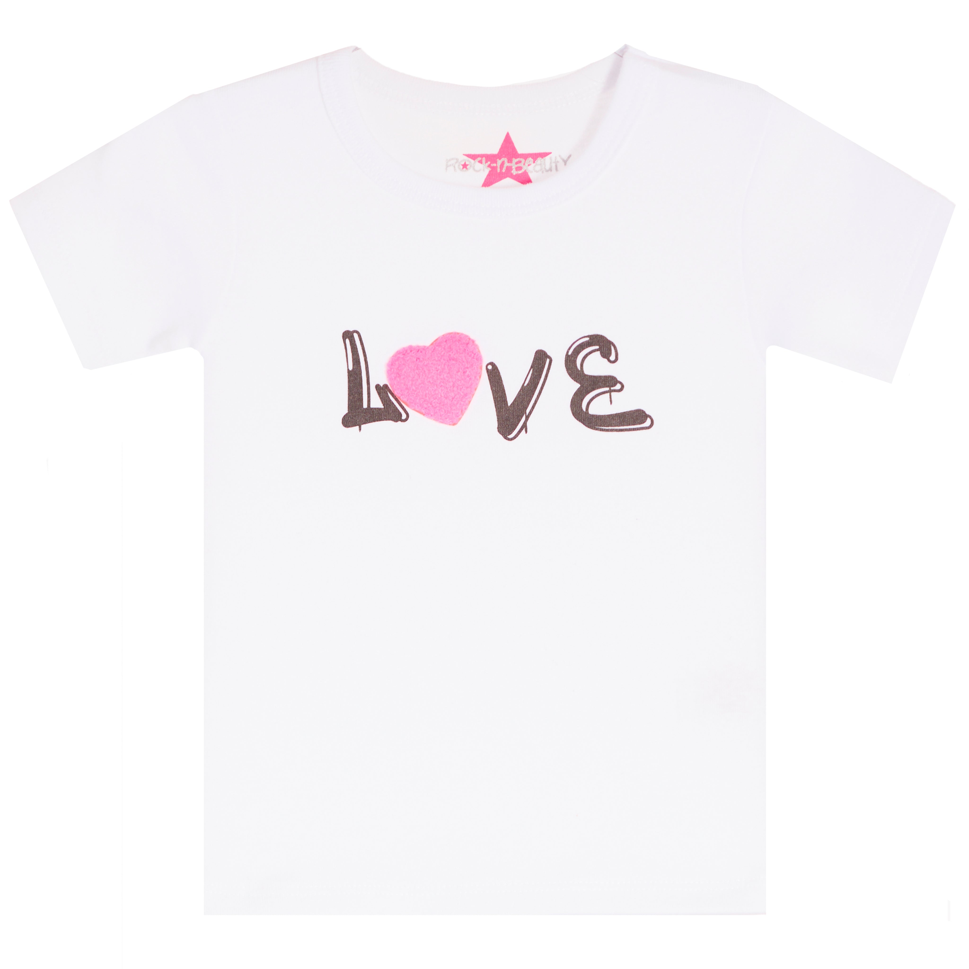 Heart Love Short Sleeve Tee - Denny's