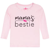 Long Sleeve Tee Mama Bestie - Denny's