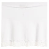 Skirt With Lace Trim