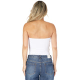 Lucky Shirred Tube Top - Denny's