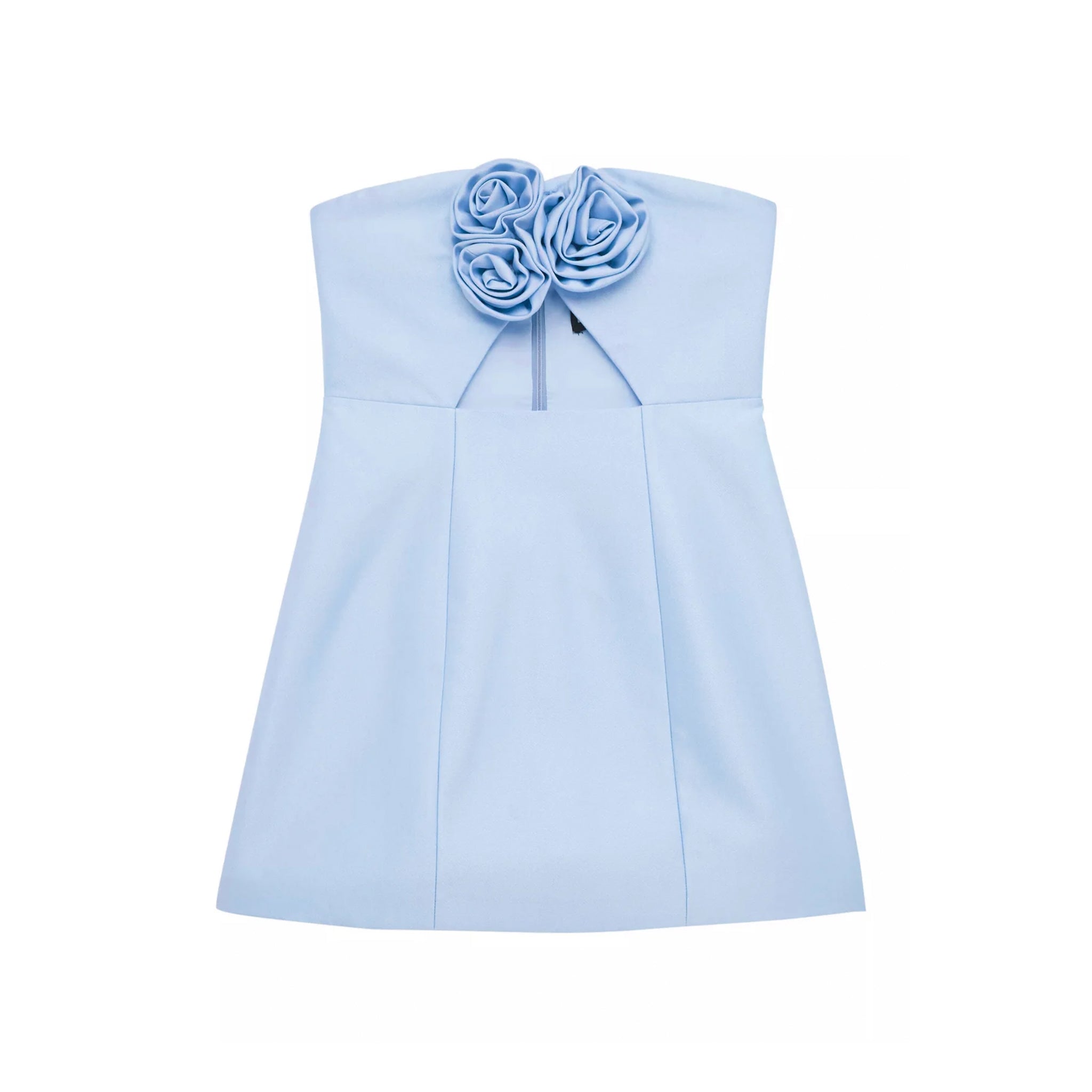 Luna Rosettes Strapless Dress - Denny's