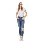 Hight Rise Distressed Skinny - Denny's