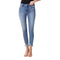 High Rise Frayed Hem Skinny - Denny's