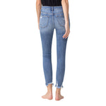High Rise Frayed Hem Skinny - Denny's
