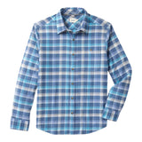 Waves Plaid Lightweight Flannel - Denny's