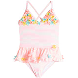 1pc 3D Flower Bathing Suit - Denny's