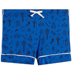 Camp Doodle Short Set Blue