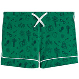 Camp Doodle Short Set Green