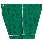 Camp Doodle Short Set Green