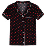 Red Hearts Short Set - Denny's