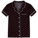 Red Hearts Short Set - Denny's