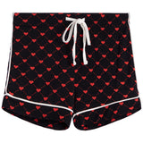 Red Hearts Short Set - Denny's