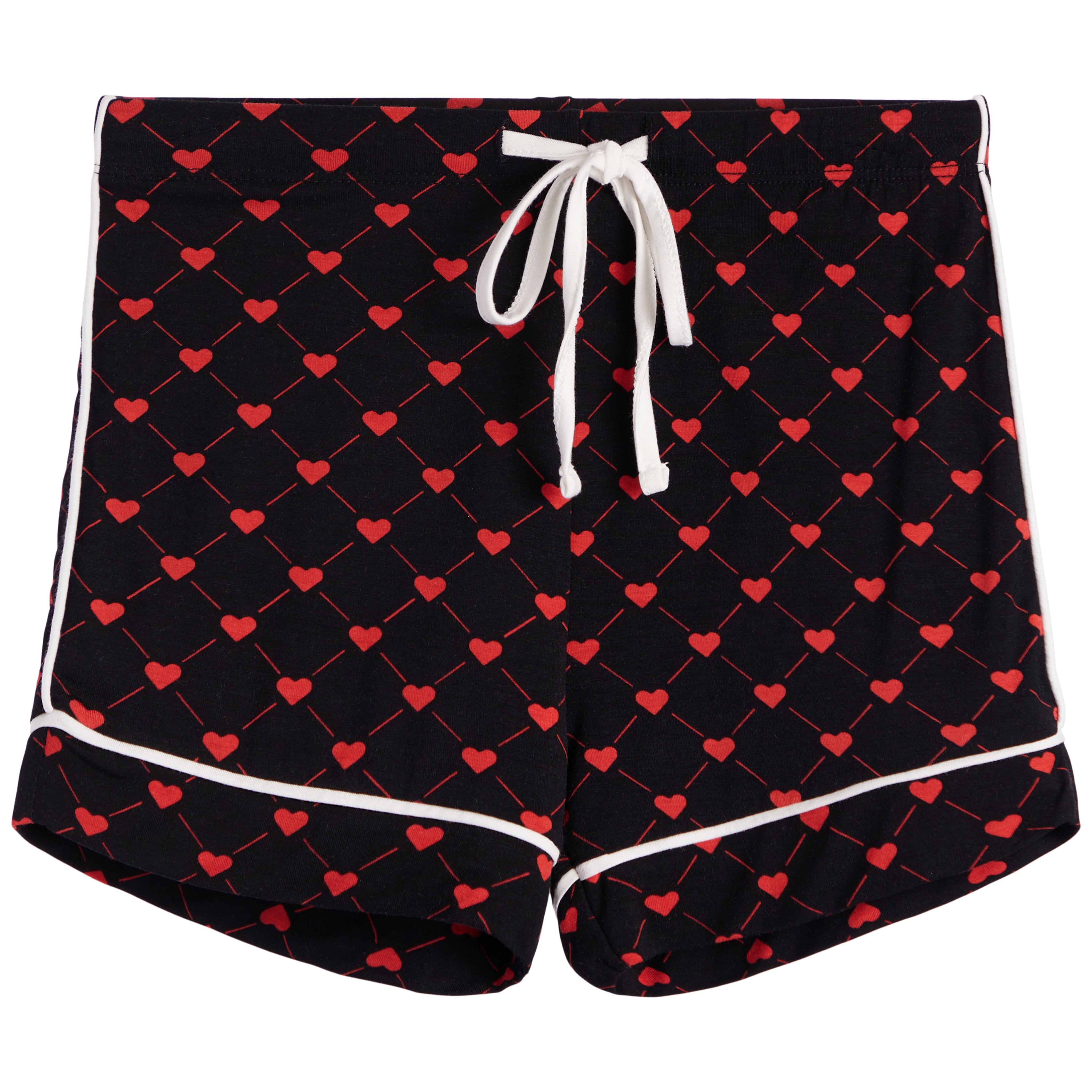 Red Hearts Short Set - Denny's