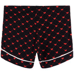 Red Hearts Short Set - Denny's