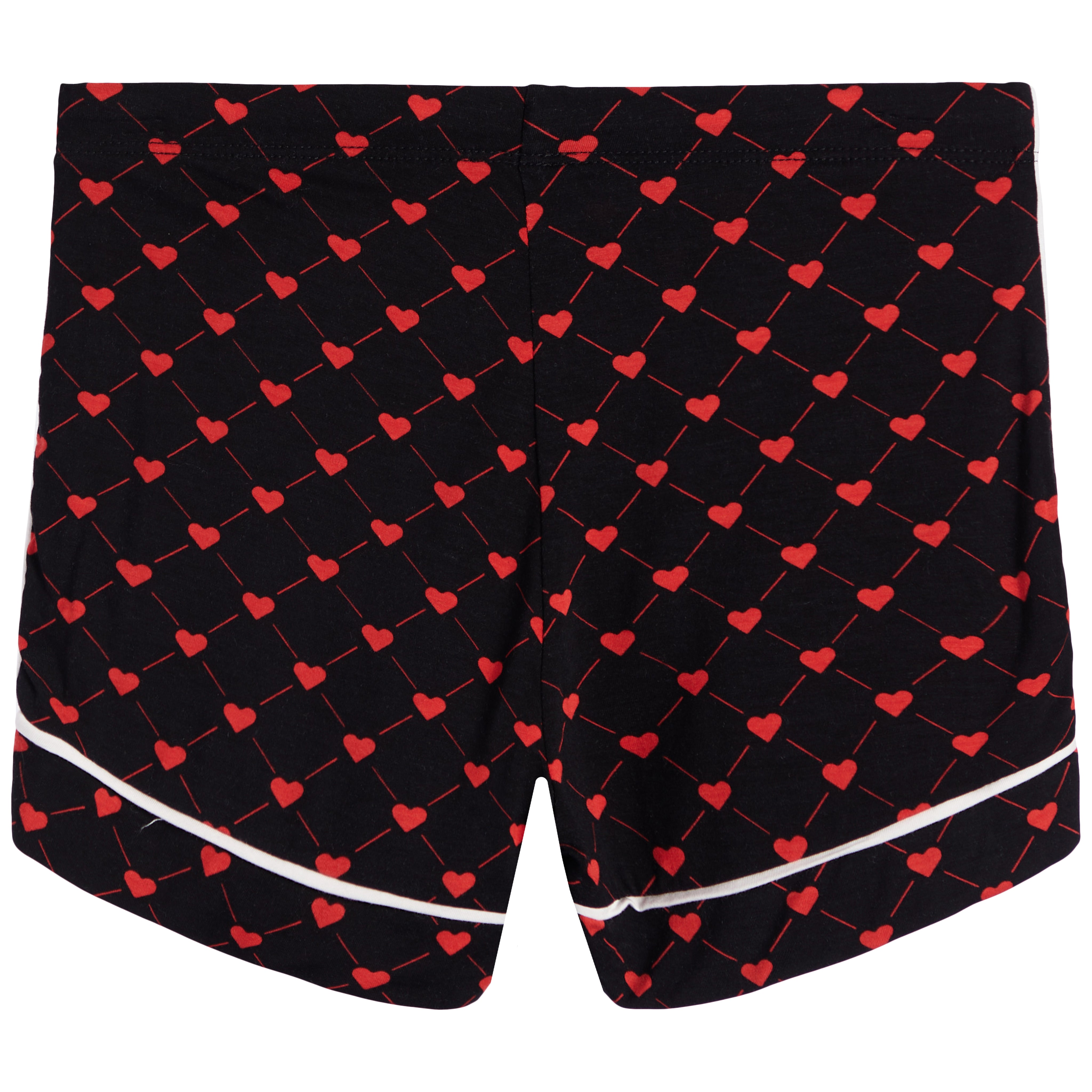 Red Hearts Short Set - Denny's