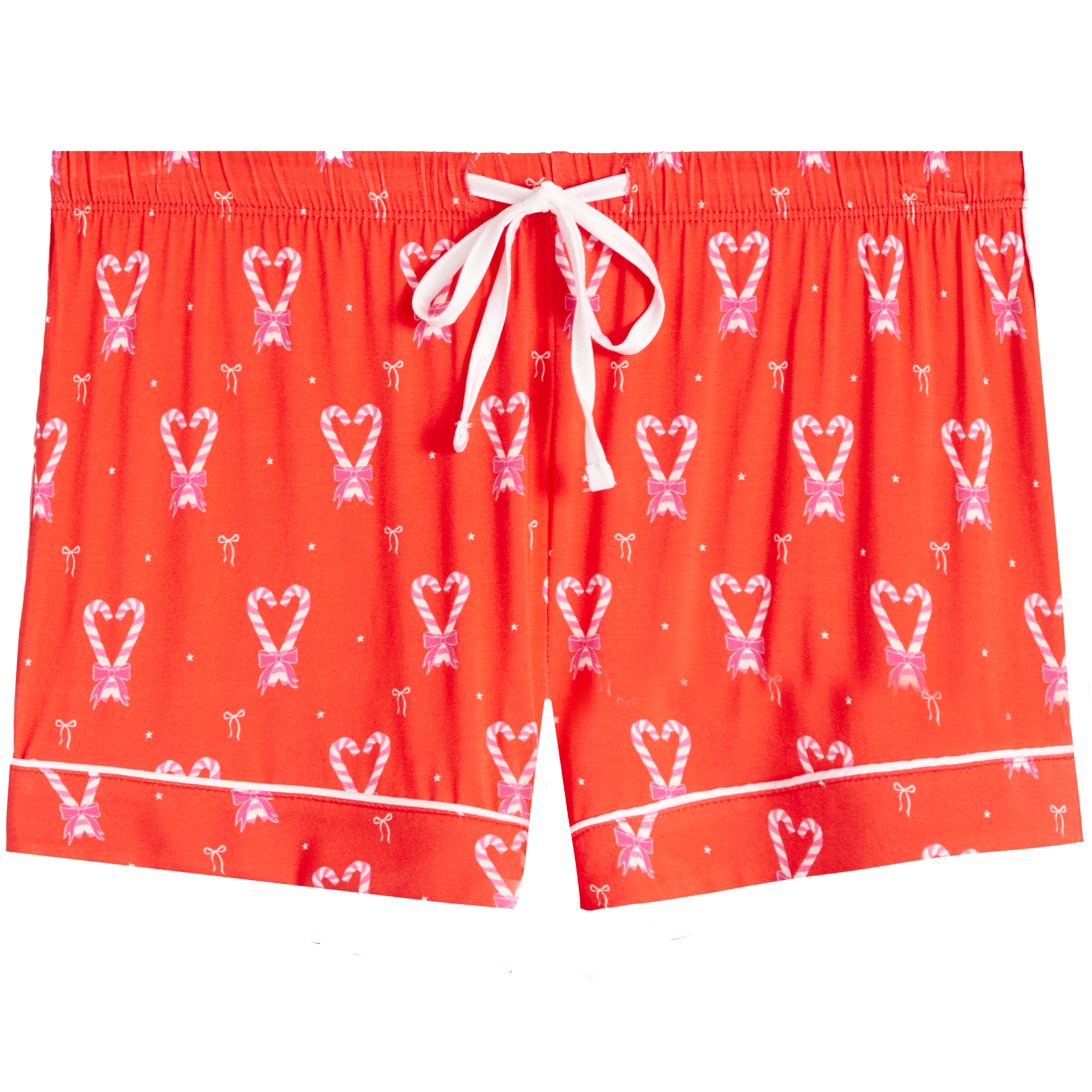 Tween Candy Cane Heart Short Set - Denny's