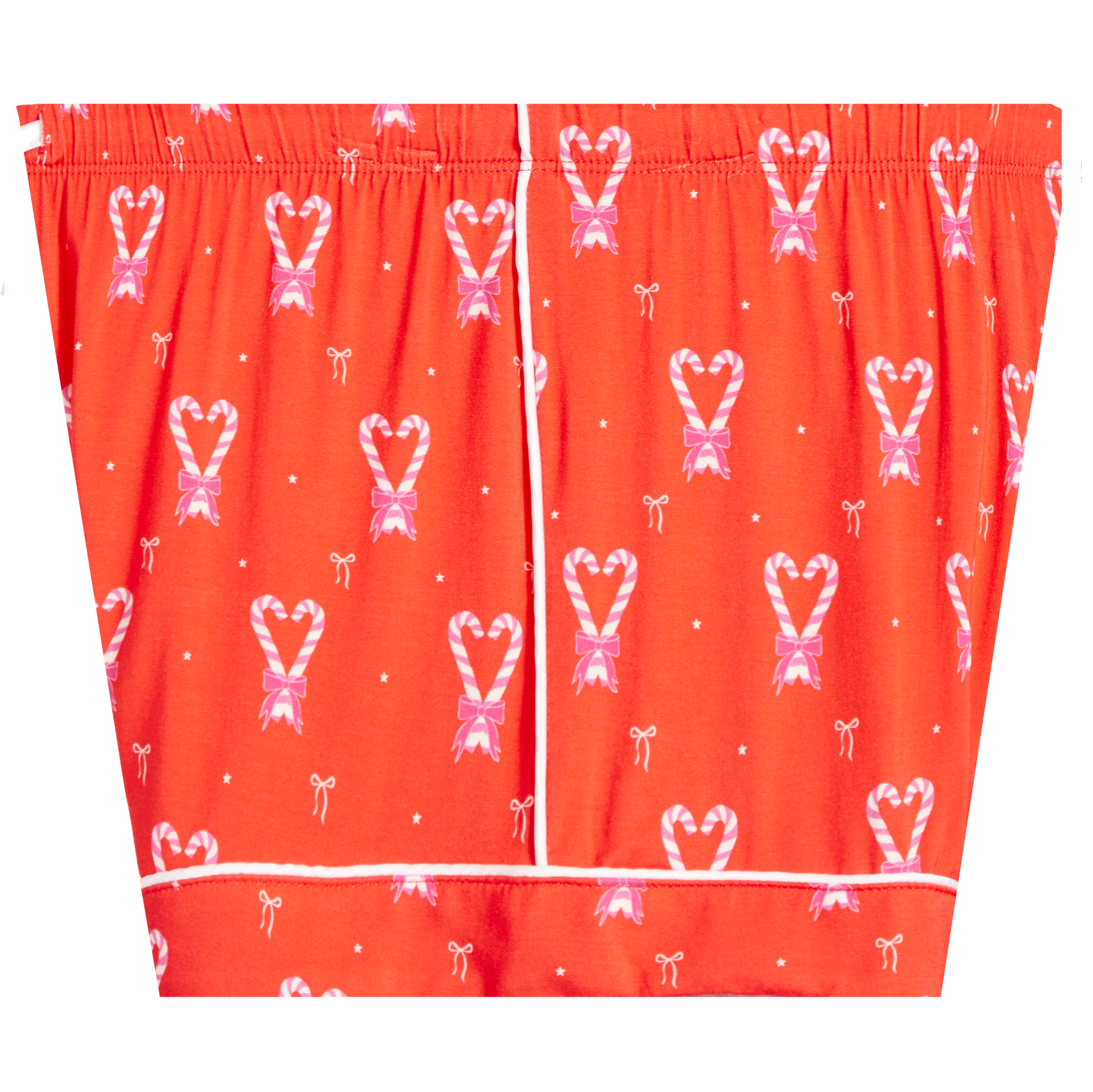 Tween Candy Cane Heart Short Set - Denny's