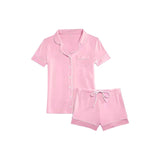 Solid Short Set Baby Pink