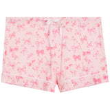 Bows On Pink Short Set