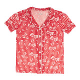 Gingham Camp Bows Set Tween