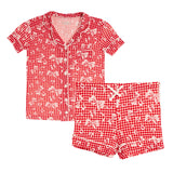 Gingham Camp Bows Set Tween