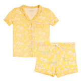 Gingham Camp Bows Set Tween