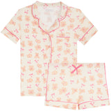 Tween Teddy Bear Short Set