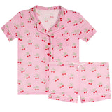 Cherry Bows Short Set Jr - Denny's