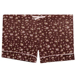 Chocolate Floral Short Set Junior - Denny's