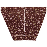 Chocolate Floral Short Set - Denny's