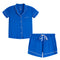 Short Sleeve Button Down Short Set - Denny's