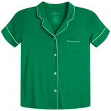 Short Sleeve Button Down Short Set - Denny's