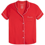 Short Sleeve Button Down Short Set - Denny's