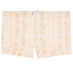 Shabby Floral Stripe Short Set - Denny's