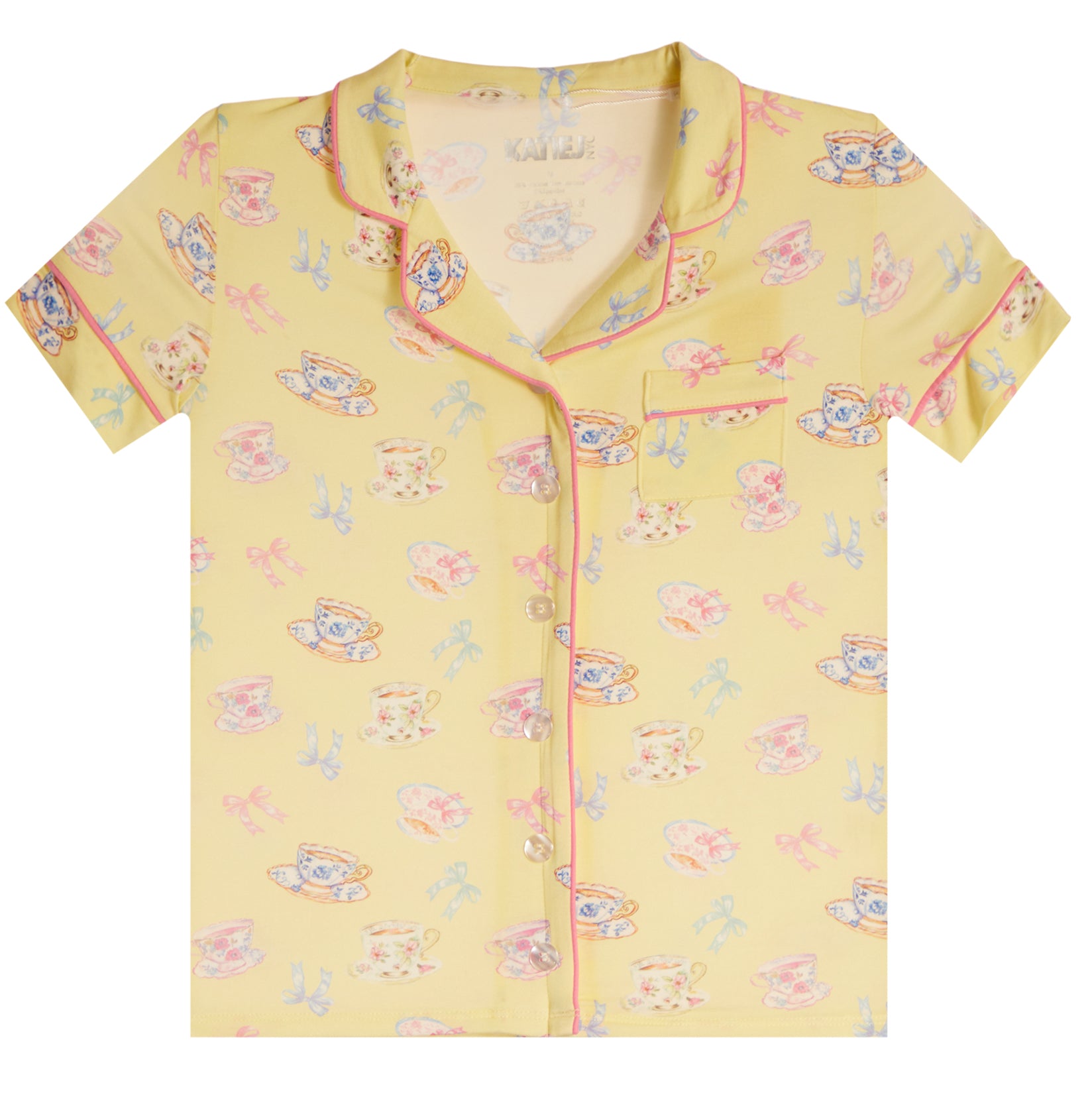 Tea Cup Lounge Short Set - Denny's