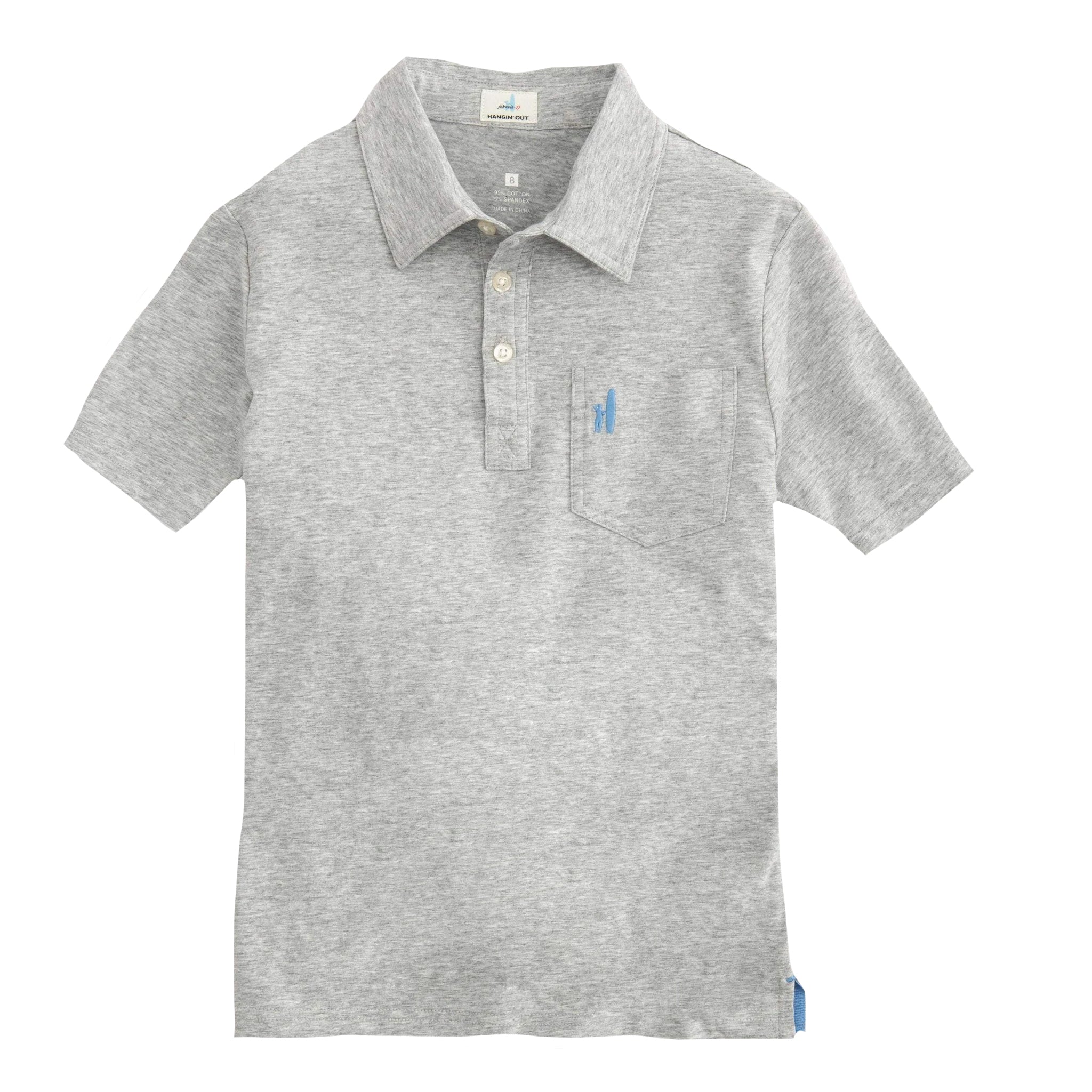 Heathered Original Polo - Denny's