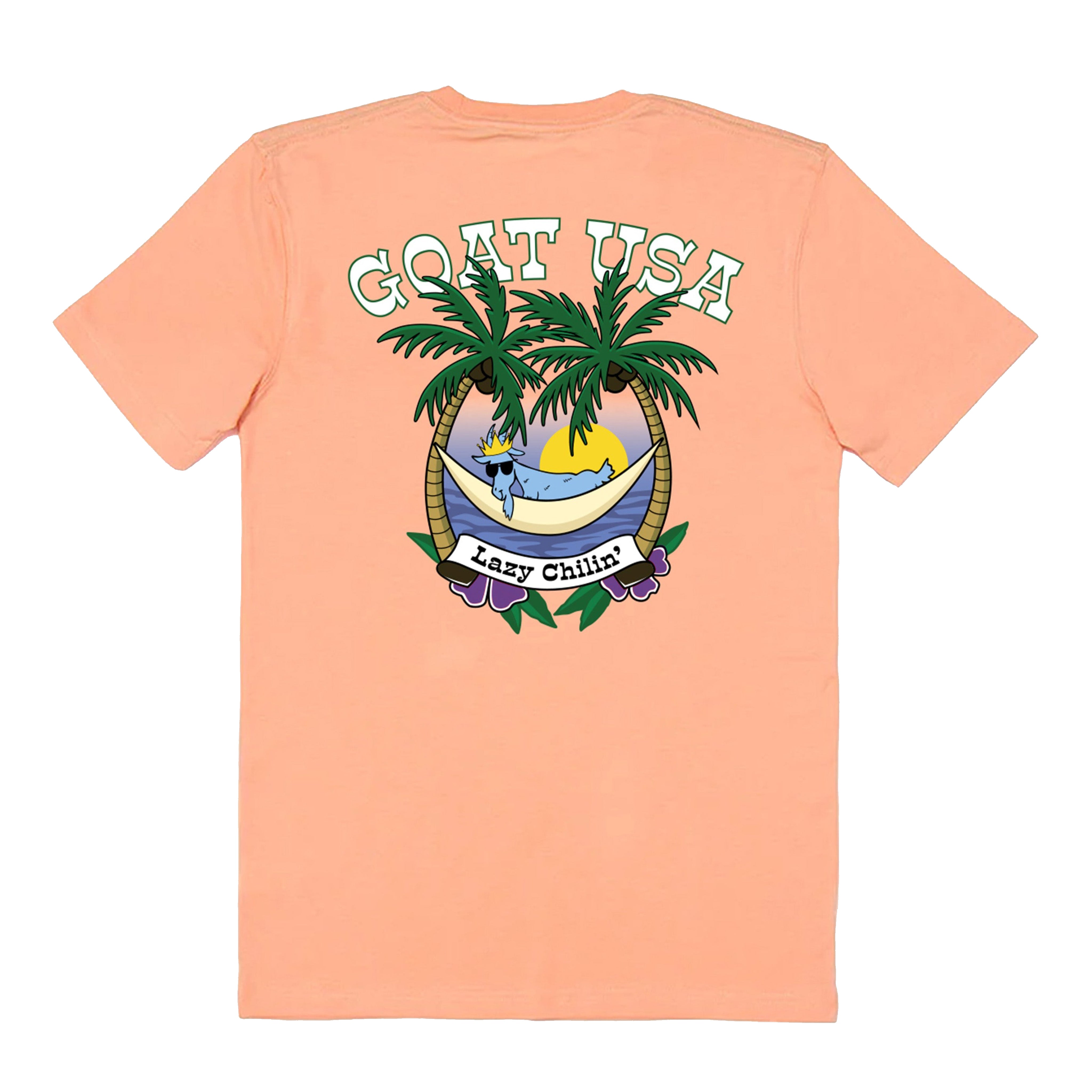 Lazy Chillin Goat Tee - Denny's