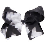 White & Black 4inch Bow - Denny's