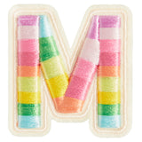 Rainbow Letter M Patch - Denny's