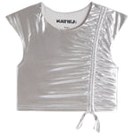 Maddox Metallic Muscle Top - Denny's