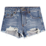 Malibu Denim Bow Short