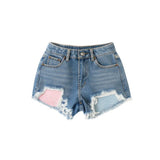 Malibu Short with Pastel Bandana Pocket