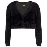 Mara Fuzzy Crop Cardigan - Denny's