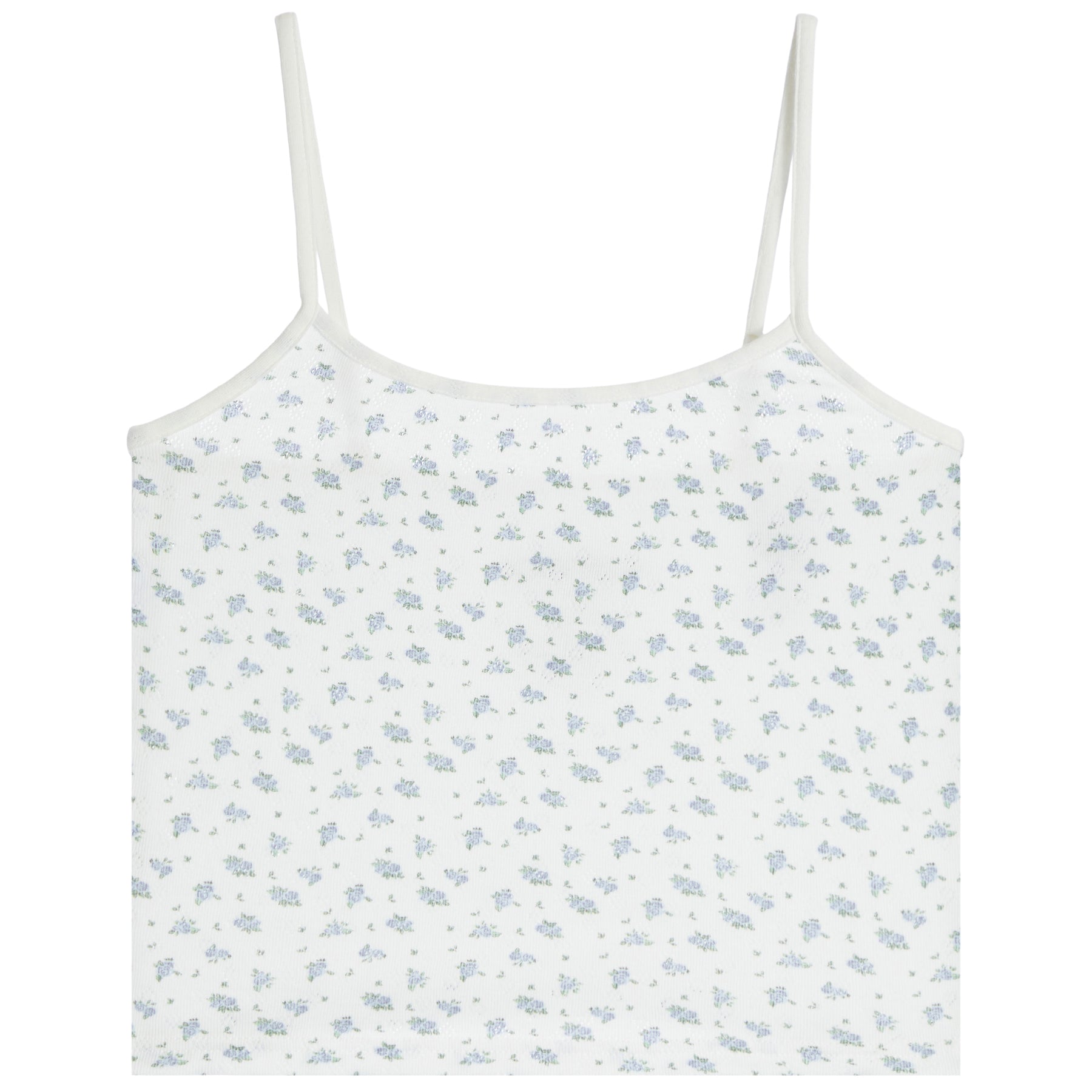Marina Blue Ditsy Rose Cami - Denny's