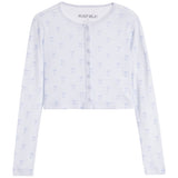 Marina Allover Bow Cardigan