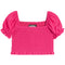 Marlee Puff Sleeve Smock Top - Denny's